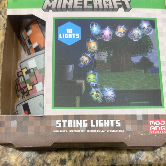 Minecraft String Lights - Multicolor - Picture 1 of 5